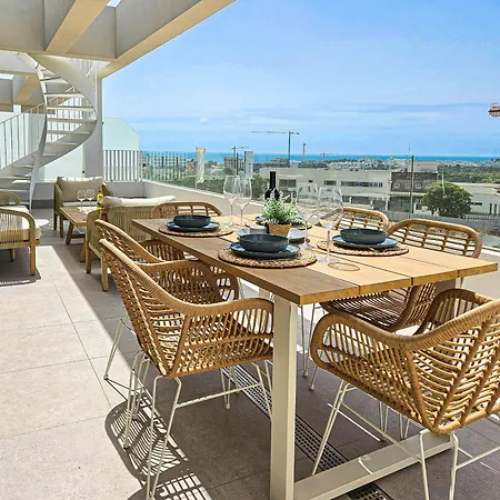 아파트 Penthouse In Azahar De Estepona, 2km From Azata Golf 에스테포나